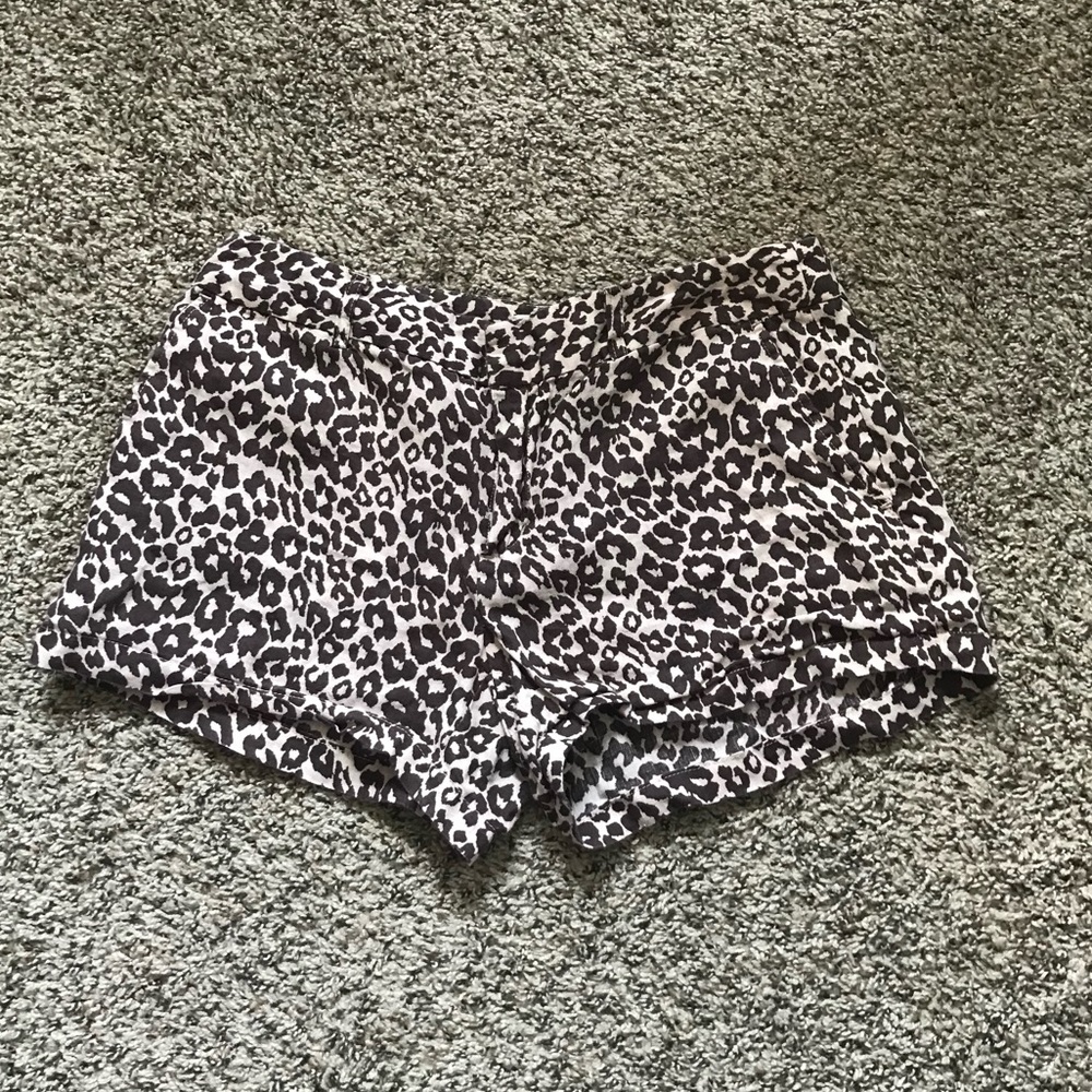 Leopard Shorts